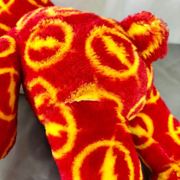 Build A Bear The Flash DC Comics Teddy Bear Plush Justice League BAB Workshop - Picture 4 of 4